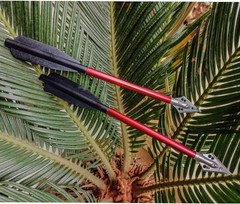 6.7» Mini Crossbow Bolts Metal 2 Blade Broadheads Pistol Survival Arrow Hunting