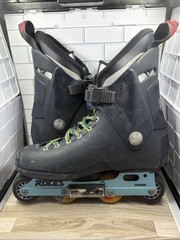 Size 10 Vintage Roces 62 Impala Lowrider Mens Agressive Inline Skates Made Italy