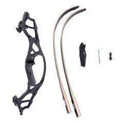 62″ 30-60lbs Takedown Recurve Bow Archery Aluminum Riser Bow Hunting Target