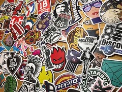 200 Skateboard Stickers bomb Vinyl Laptop Luggage Decals Dope Sticker Lot cool