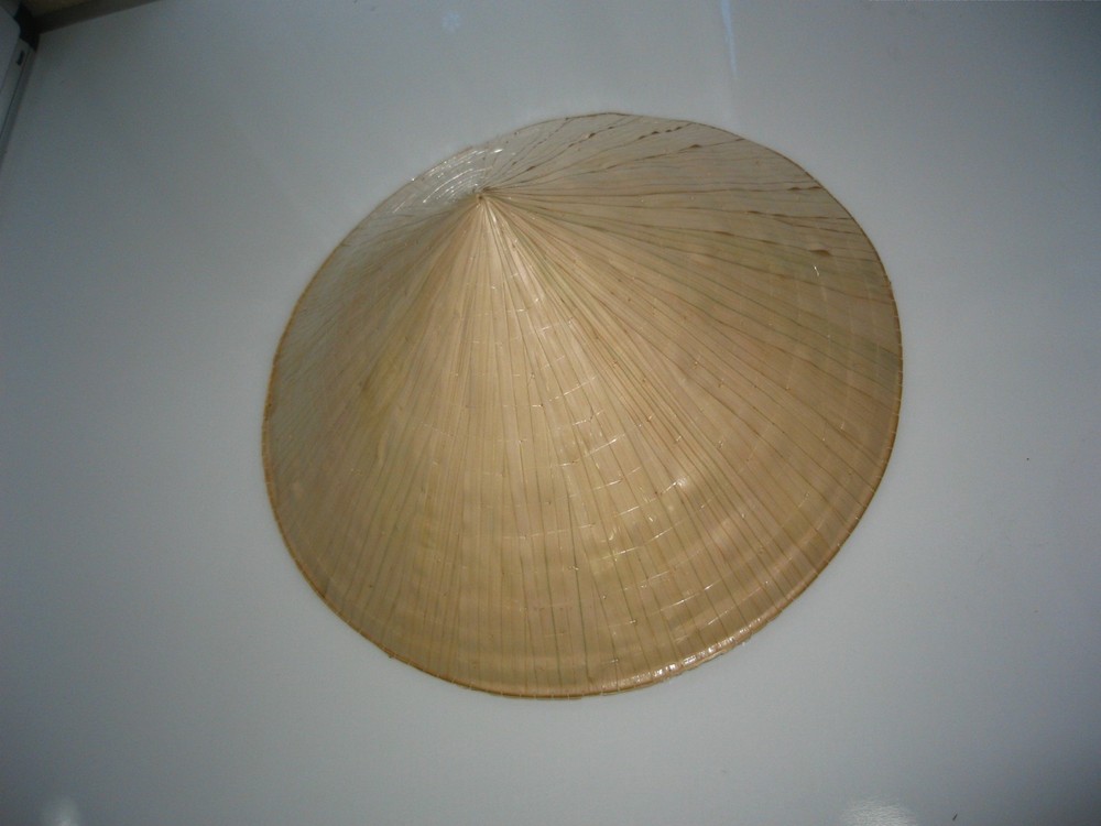 vietnamese bamboo palm leaf conical hat (non la)