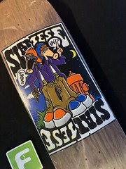 RARE New Deal Siamese Shaped Deck ReIssue Skateboard Deck