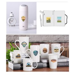 100 Pieces National Park Waterproof Vinyl Travel Sticker Decals, Outdoor Adventu