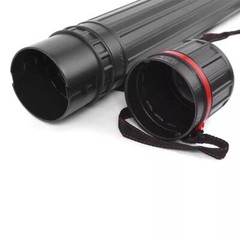 Extendable Outdoor Adjustable Telescopic Arrow Carrier Storage Tube with Strap