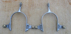 2 1/2″ WESTERN SPURS WITH SPINNING BRASS ROWELS