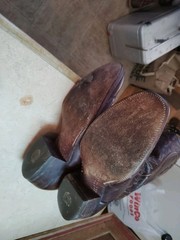 Dan Post Vintage Cowboy Boots Mens 7 1/2 Mens ,Spain, 3x Beaver