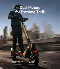 Navee UT5 Ultra X Electric Scooter for Adults, 2400W, 44MPH,74.6 Mile Long Rang