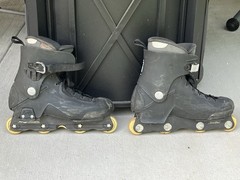 Vintage 90s Rollerblade Swindler Aggressive Inline Skates – Italy -Men’s Size 12