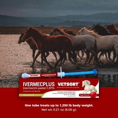 18 Pack In Box Paste Horse Dewormer Apple Flavor Dewormer FREE Shipping to US