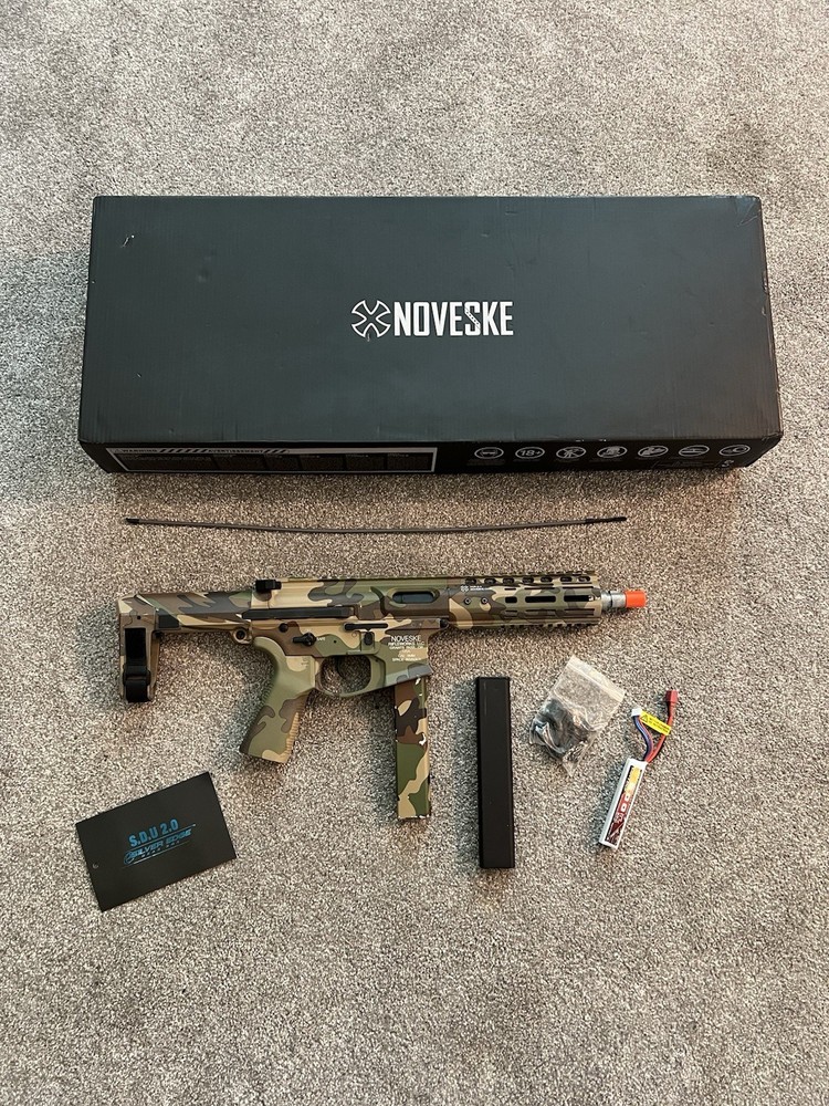 EMG x Noveske Space Invader Gen4 Airsoft Pistol AEG Carbine Training Weapon