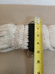 Vintage Pony Saddle Cinch 24” Cotton Rope Western Girth Ring Ends