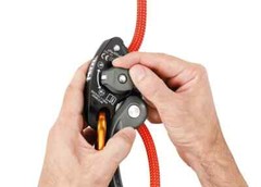 PETZL GRIGRI+ Cam-Assist, Anti-Panic, Ideal for Learners – Orange Free Shipping