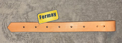 NEW FORMAY LEATHER OFF BILLET NATURAL COLOR 1 3/4» WIDE 18» LONG 181742RUS