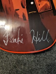 Frankie Hill Rare Double Signed House of Hill Skateboard Red Shaped Deck 2019