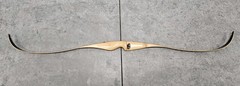 Bear Archery Black Bear Glass Powered Vintage Recurve Bow Brown 45lbs. 60in.