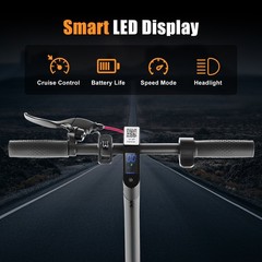 Folding Electric Scooter for Commuting 20MPH Long Range E Scooter with Smart APP