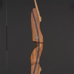 25-60lbs Archery Takedown Recurve Bow Wooden Riser Hunting Arrows Adult Shooting