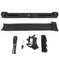 Archery Folding Bow 55lbs Straight RecurveBow 54» Tactical Survival Hunting Bow