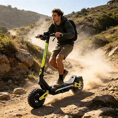 All-Terrain Electric Mountain Scooter for Adults 1200W 30MPH Off-Road E-Scooter