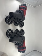 Rollerblade Twister 110 3WD Inline Skates Black Red 9-9.5 Used
