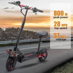 800W Folding Electric Scooter Adult 45KM/H Fast Speed 28Mph 48V 15AH E-ScooterhK