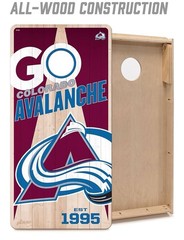 YouTheFan NHL Colorado Avalanche 2′ x 4′ Cornhole Board – No Bags – Brand New