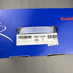 Riedell Womens Outdoor Roller Skates Quad Orbit Size 7 Lagoon Multi Blue Pink