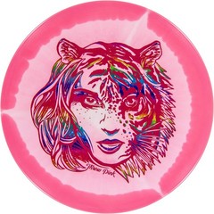 Throw Pink Tiger Girl Halo Star Mirage