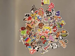 100pcs Skateboard Stickers Bomb Vinyl Laptop waterbottle Luggage Decals Dope US