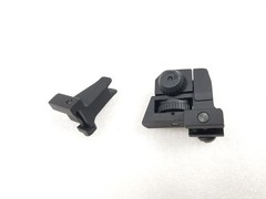 Krytac OEM Full Metal Fixed Iron Sights Set for Airsoft AEG