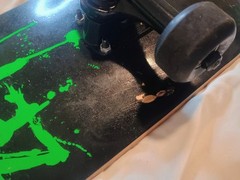 Zero Skateboards Complete Skull Deck Mini Logo Wheels Bullet Trucks Used