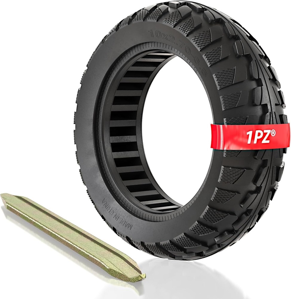 1PZ MI0-J2R 10×2.70-6.5 Solid Tire 70/65-6.5 10 inch Tire Replacement for Seg…