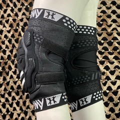 NEW HK Army Crash CTX Paintball Knee Pads – Black/Black – XX-Large