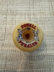 Vintage NOS Powell Peralta 2 Rats SINGLE Skateboard Wheel 97a 60mm NATURAL