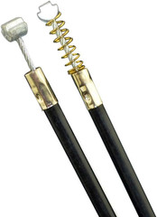 110Cm Black Alloy Steel Throttle Cable Wire Compatible with Harley