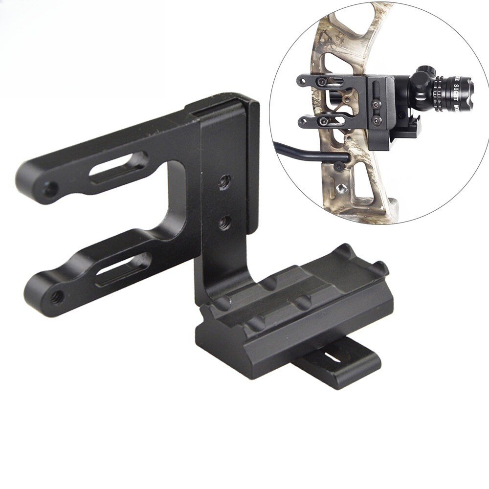 Bow Hunting Light Green Dot Laser Sight Tactical Scope Rail Mount 20mm Bracket