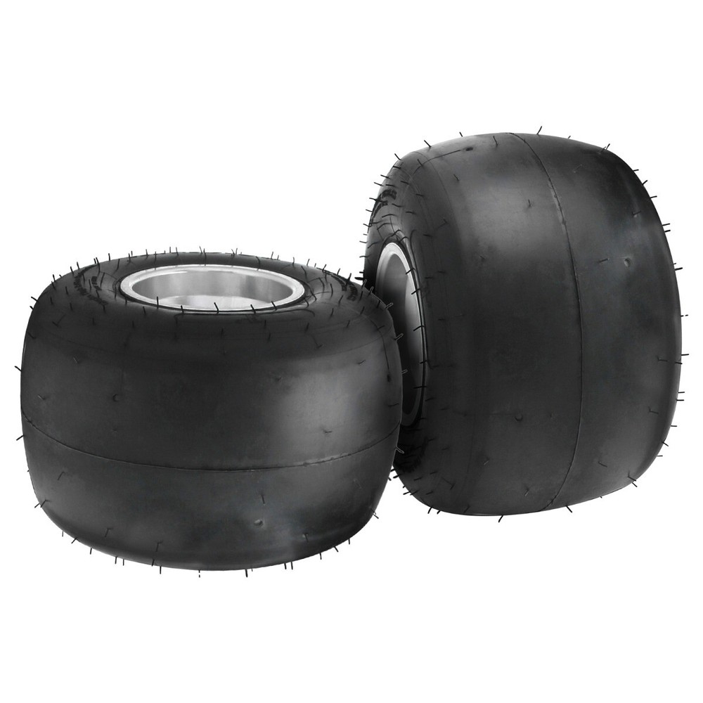 2X 5 Inch Kart Wheels 11×7.10-5 Rear Tire Aluminum Rim 3 Stud Racing Go Kart