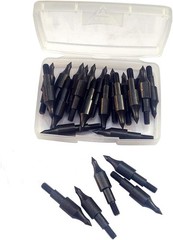 24 Pcs Steel 100 Grain Archery Arrow Field Points Field Tips Practice Target…