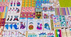 700 Stickers | LOT 4 ALL AGES | TONS OF FUN THEMES 4 ALL SEASONS HOLIDAYS CRAFTS