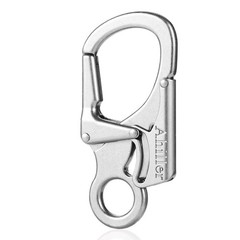 Carabiner Clip, Double Anti-Misopening Locking Design, 3″ Alloy Heavy Keychai…