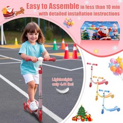 Kick Scooters for Kids 3-5 5-7 Years Age – Handlebars Flexible Steer,Height Adju