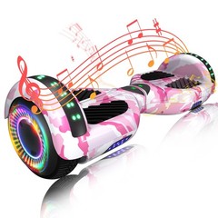 Commugo Off Road 6.5″ Hoverboard Scooter 8.5 Mph Self-Balancing Scooter 300W*2