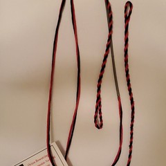 Orion Bowstrings Red/Black 60 in. Flemish Twist Bow String – Flemish String Type