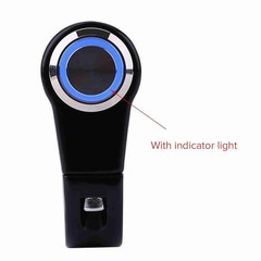 12v 7/8″ 22mm Motorcycle Handlebar ON/OFF Button with Blue Light