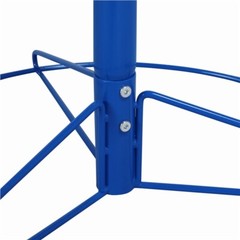 Portable Disc Golf Basket Practice Game Target Cross Chain Outdoor Trapper Blue