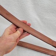Western Headstall Brow Band 16.5 x 1 1/8″ Loop 1 1/8″ Rawhide Western Embr. New
