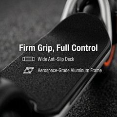 Adult Electric Scooter 500W Folding Commuter E-Scooter with APP 21MPH Fast Speed