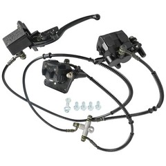 Hydraulic Rear Twin Disc Brake Caliper Cylinder For Go Kart ATV Buggy Golf Cart