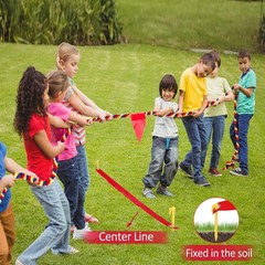 Durable Lawn Game Rope, Ideal for Picnic Birthday Garden Group Competition