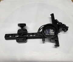 Spot Hogg Fast Eddie 1-Pin Compound Bow Sight Scope RH Black Green Yellow